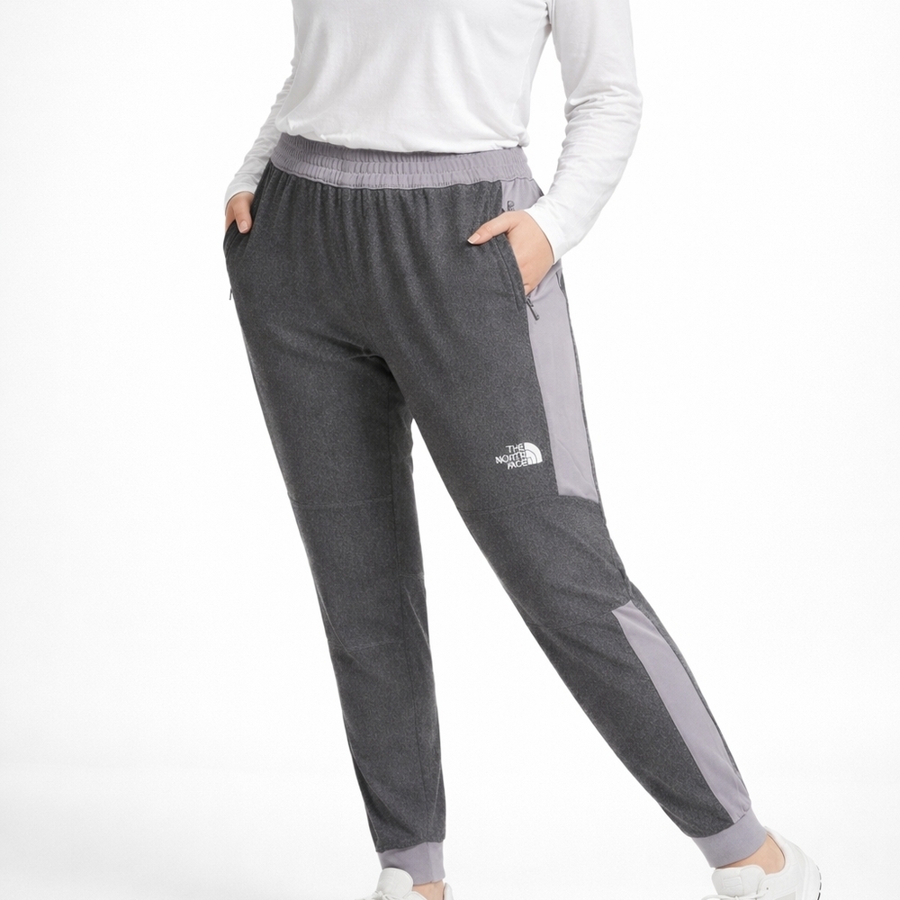The North Face TEKWARE Women's Dark Gray and Light Gray. FlashDry fabric